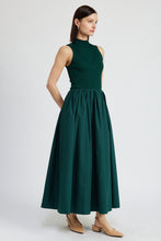 Load image into Gallery viewer, Sigrid Mixed Media Maxi Dress