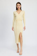 Load image into Gallery viewer, Merril Ribbed Midi Dress