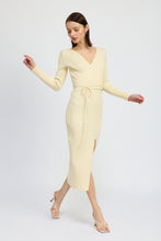 Load image into Gallery viewer, Merril Ribbed Midi Dress