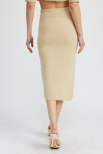 Load image into Gallery viewer, Merrill Ribbed Midi Skirt