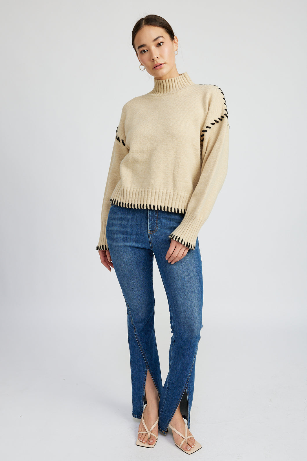 Merril Whip Stitch Sweater