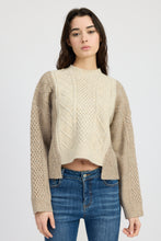 Load image into Gallery viewer, Greer Cable Knit Sweater