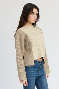 Greer Cable Knit Sweater