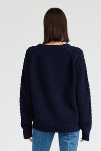 Spencer Cable Knit Sweater