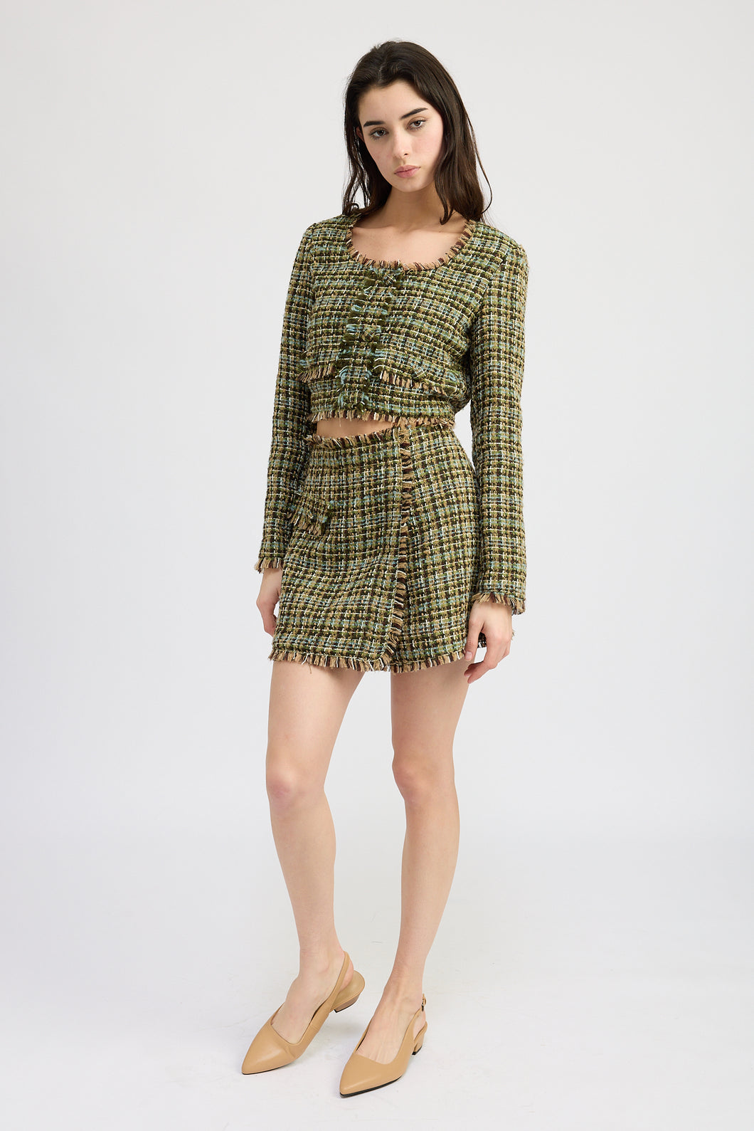 Jaime Tweed Skort