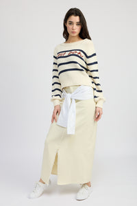 Helena Striped Sweater