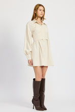 Load image into Gallery viewer, Addison Mini Shirt Dress