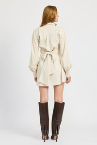 Addison Mini Shirt Dress