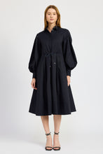 Load image into Gallery viewer, Cecilia Midi Shirt Dress