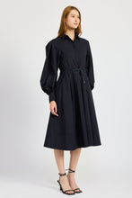 Load image into Gallery viewer, Cecilia Midi Shirt Dress