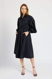 Cecilia Midi Shirt Dress