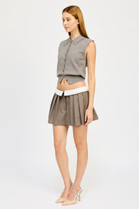 Mirabella Pleated Skort