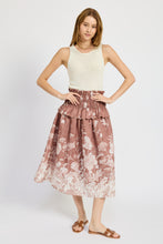 Load image into Gallery viewer, Monet Midi Skirt